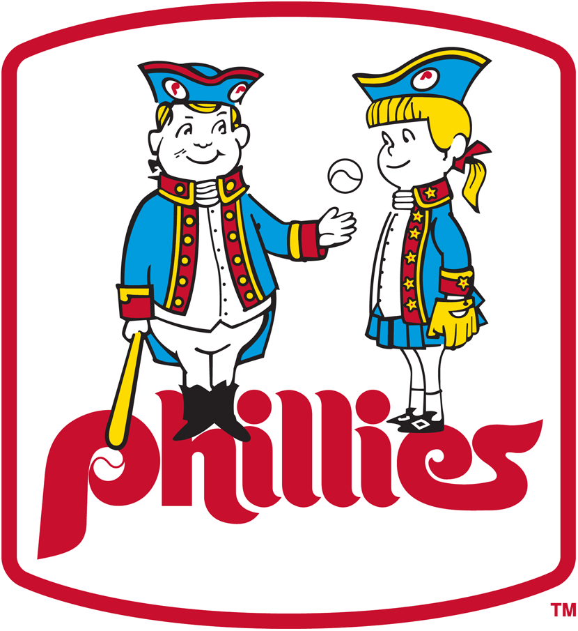 Philadelphia Phillies 1976-1980 Primary Logo fabric transfer